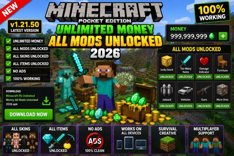 Minecraft PE Unlimited Money